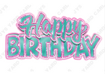 Single Jazzy Birthday Centerpiece: Multiple Colors - Yard Card Signs by JYS International