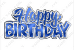 Single Jazzy Birthday Centerpiece: Multiple Colors - Yard Card Signs by JYS International