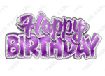 Single Jazzy Birthday Centerpiece: Multiple Colors - Yard Card Signs by JYS International