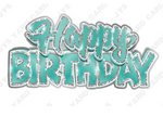 Single Jazzy Birthday Centerpiece: Multiple Colors - Yard Card Signs by JYS International