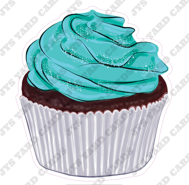 TIFFANY CUPCAKE - Yard Card Signs by JYS International