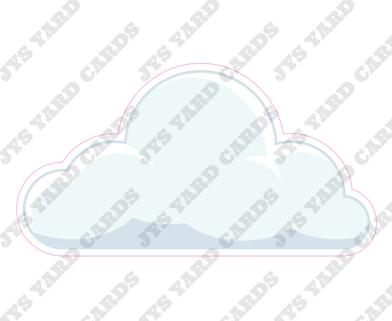 CLOUD 1 - Yard Card Signs by JYS International