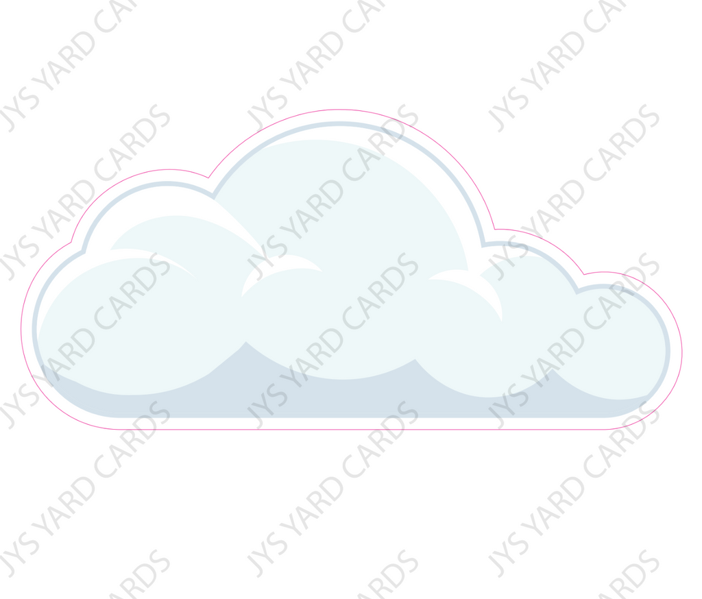 CLOUD 3 - Yard Card Signs by JYS International