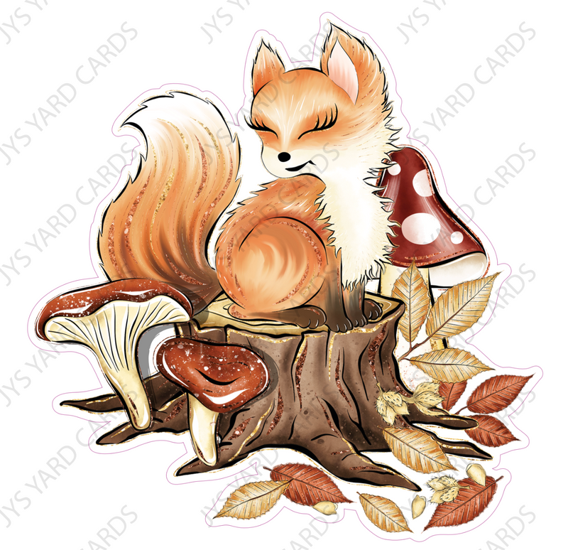 WOODLANDS FOX 1 - Yard Card Signs by JYS International