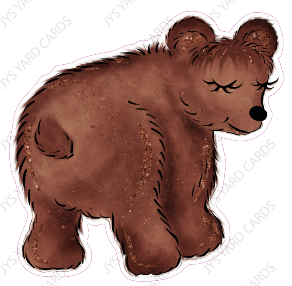 WOODLANDS BEAR 2 - Yard Card Signs by JYS International