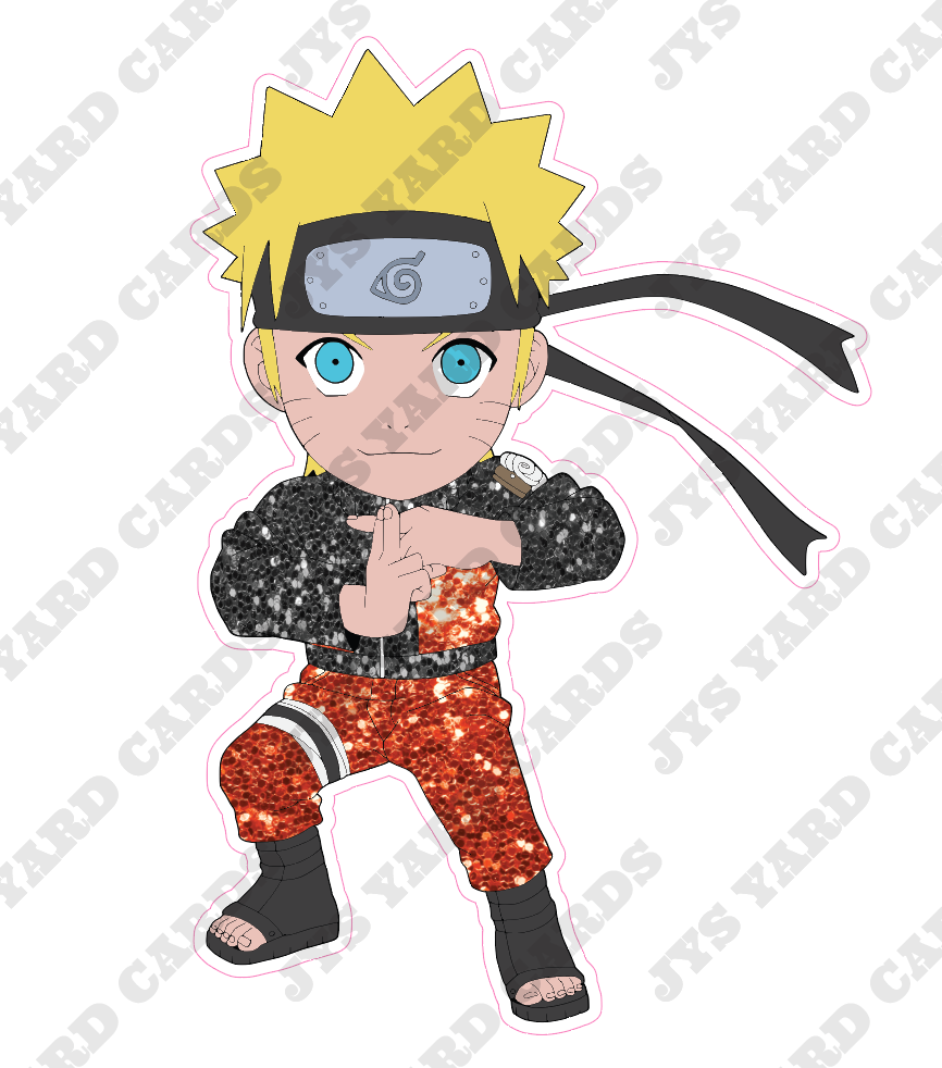 ANIME NARUTO 4 - Yard Card Signs by JYS International