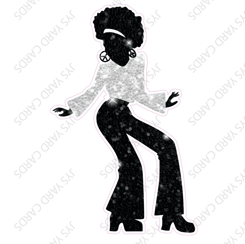 GROOVY DANCER 4 - Yard Card Signs by JYS International