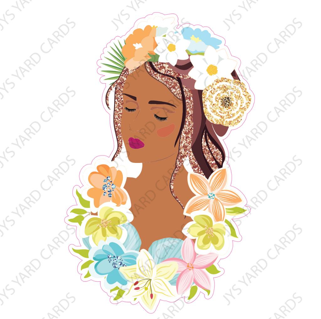 ALOHA PRINCESS - Yard Card Signs by JYS International