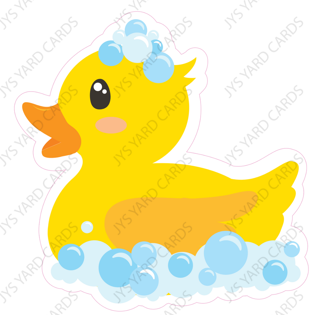 RUBBER DUCK 3 - Yard Card Signs by JYS International