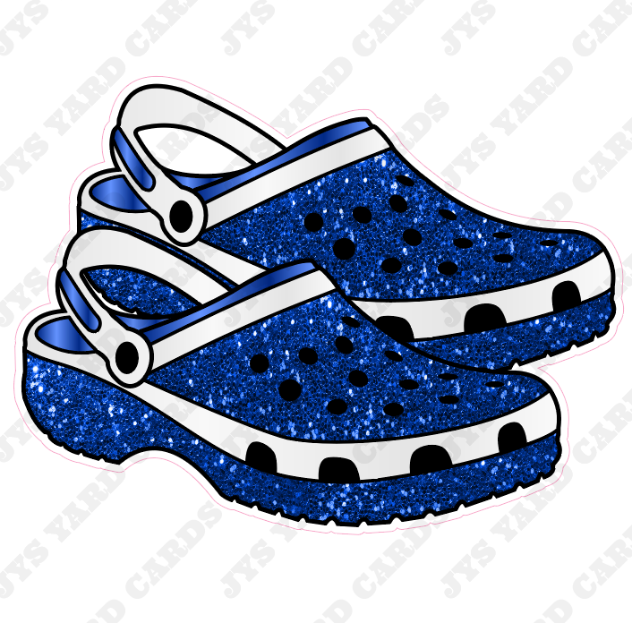 CROCS: BLUE - Yard Card Signs by JYS International