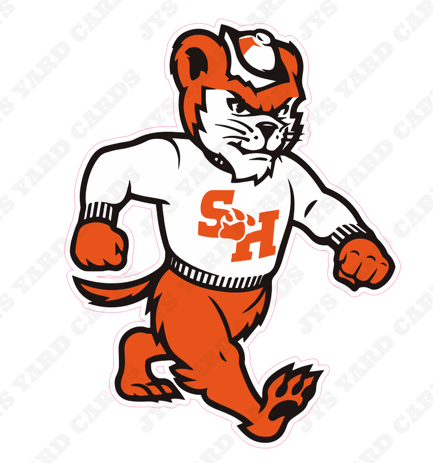 SAM HOUSTON MASCOT - Yard Card Signs by JYS International