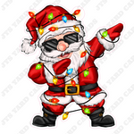 DABBING SANTA - Yard Card Signs by JYS International