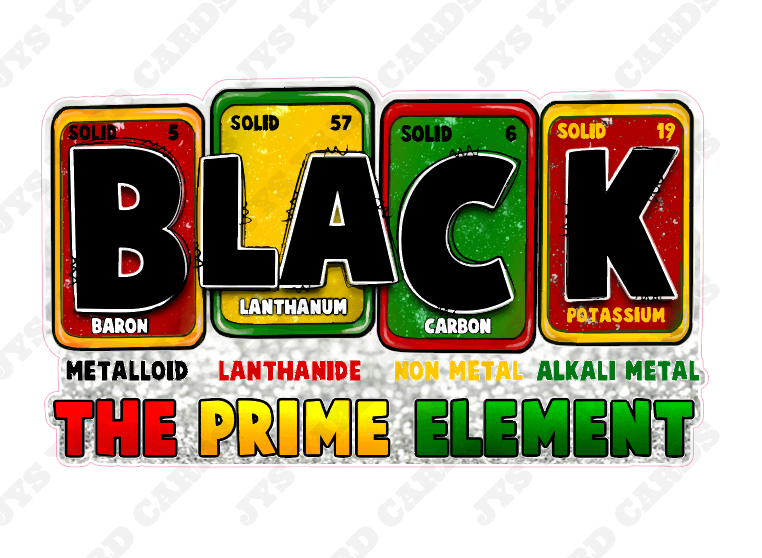 THE PRIME ELEMENT - Yard Card Signs by JYS International