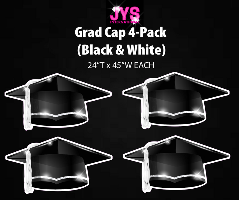 GRAD CAPS: MULTIPLE COLOR OPTIONS - Yard Card Signs by JYS International