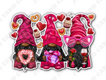 VALENTINE GNOME PANEL - Yard Card Signs by JYS International