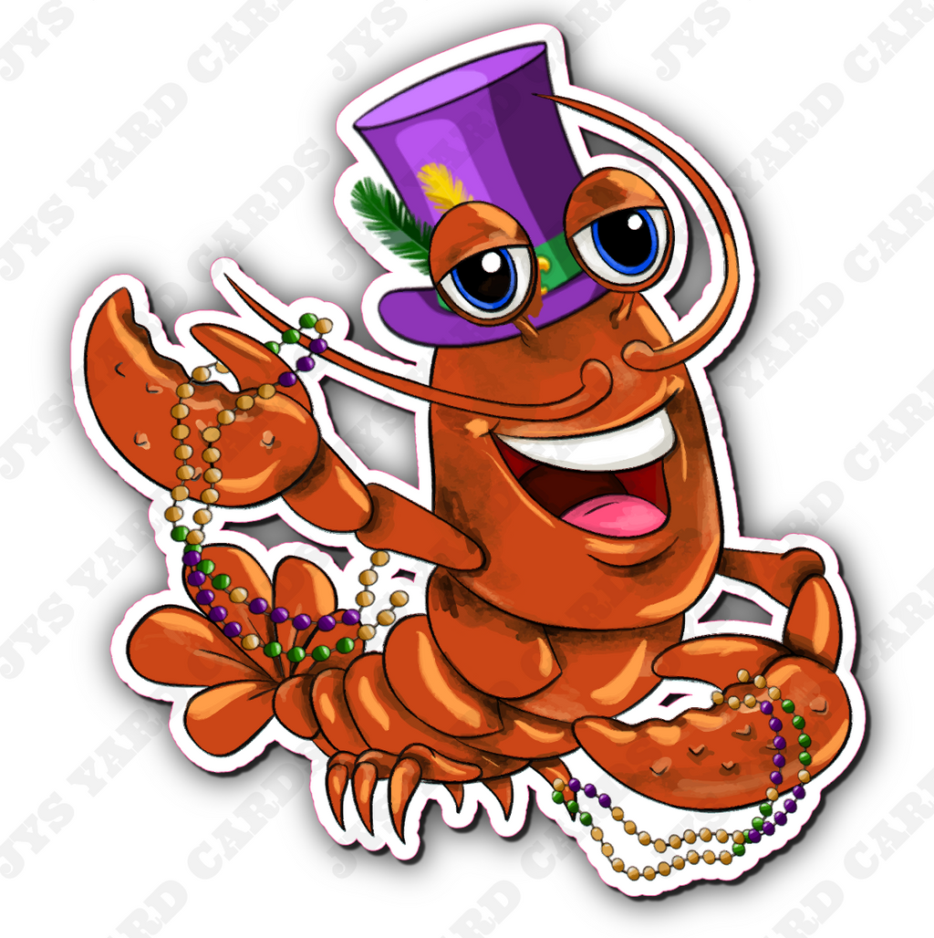 PARTY CRAWFISH - Yard Card Signs by JYS International