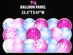 BALLOON PANELS (2): HALF SHEET (MULTIPLE COLORS) - Yard Card Signs by JYS International