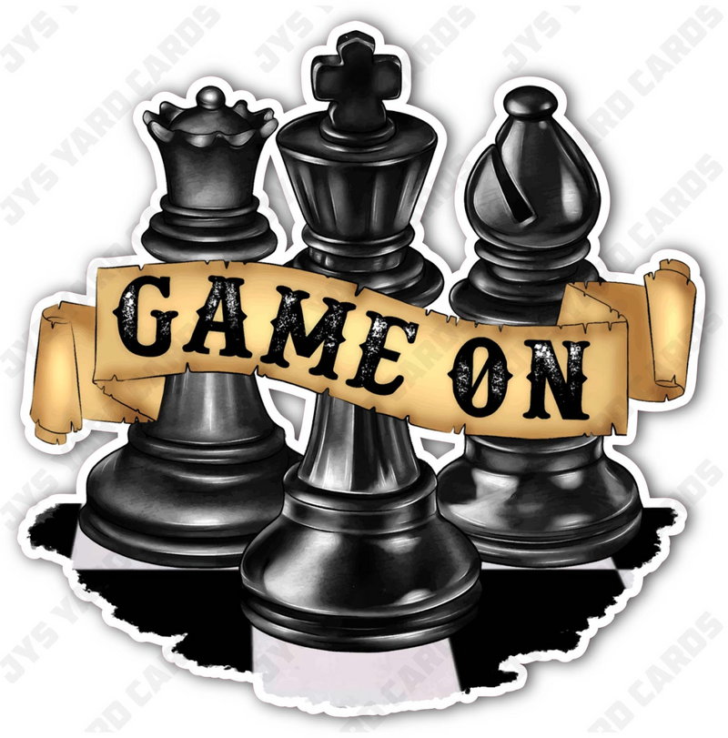 CHESS: GAME ON - Yard Card Signs by JYS International