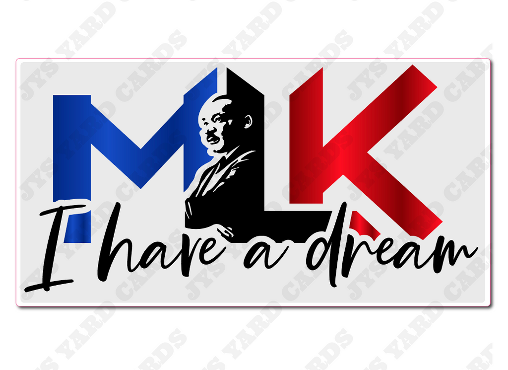 I HAVE A DREAM CENTERPIECE - Yard Card Signs by JYS International