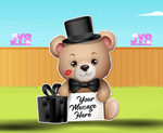 PERSONALIZED MR. TEDDY GRAHAMS: MULTI- PACK - Yard Card Signs by JYS International