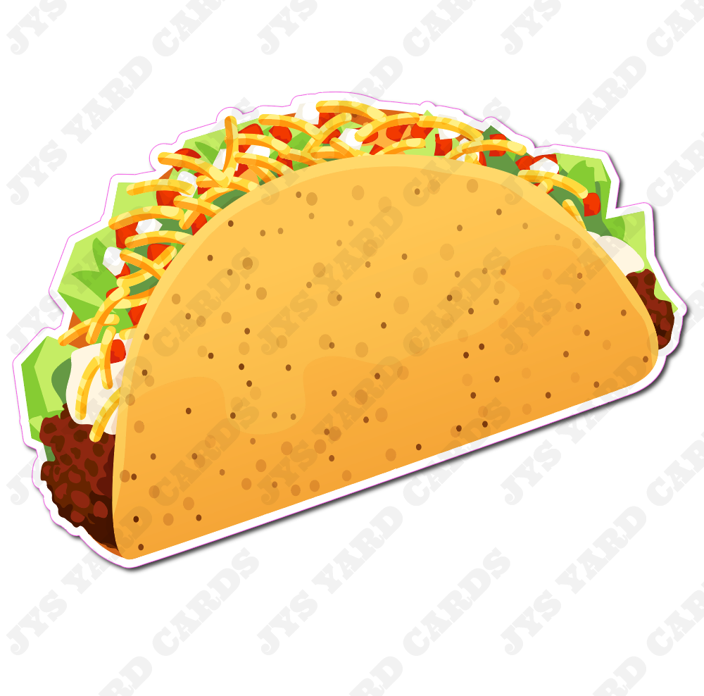 TACO - Yard Card Signs by JYS International