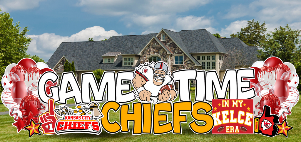 CHIEFS: HALF SHEET - Yard Card Signs by JYS International