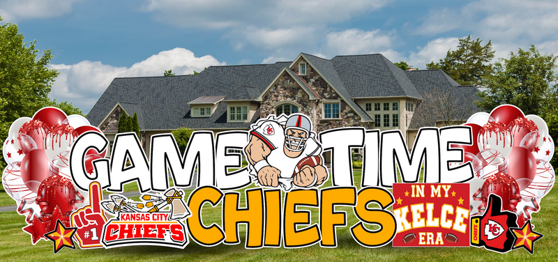 CHIEFS: HALF SHEET - Yard Card Signs by JYS International