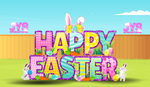 HAPPY EASTER THEMED EZ SET - Yard Card Signs by JYS International