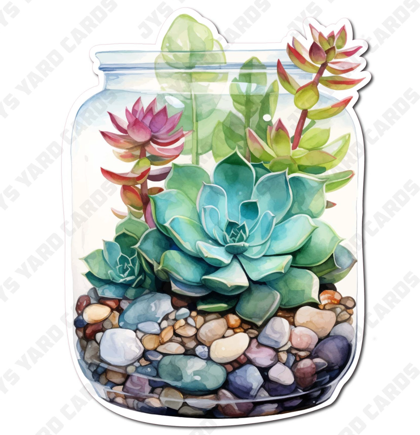 succulent party decor SUCCULENT 11 – JYS Party Decor