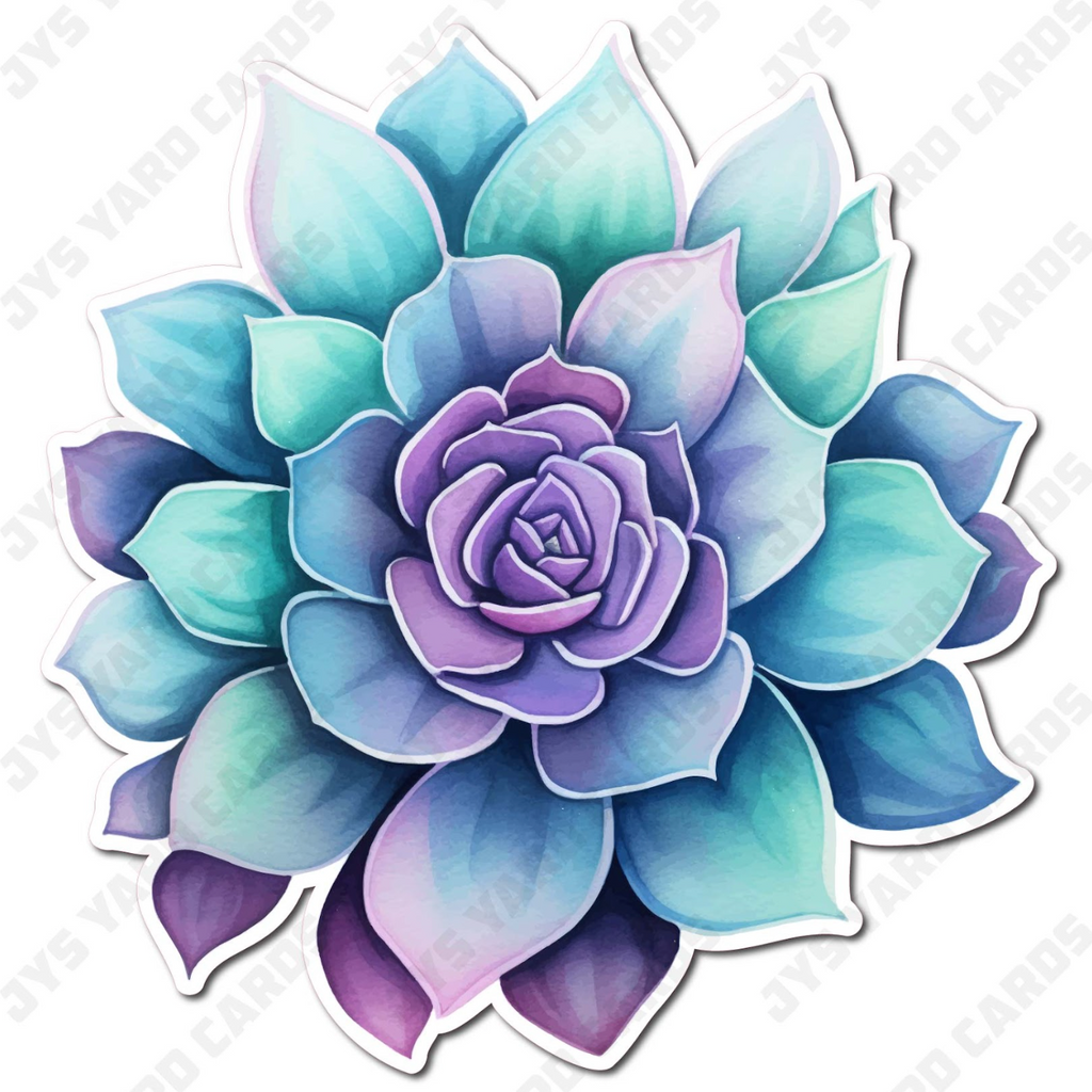 SUCCULENT 13 - Yard Card Signs by JYS International