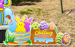 PEEPS TRUCK (4.5FT Truck) - Yard Card Signs by JYS International