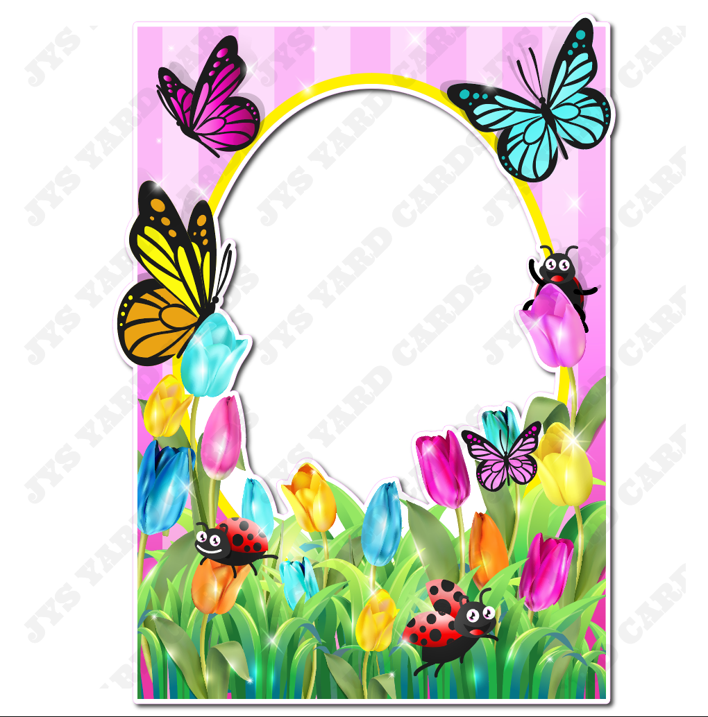 Spring Flower Photo Frame Printable SPRING FLOWERS PHOTO FRAME – JYS Party Decor