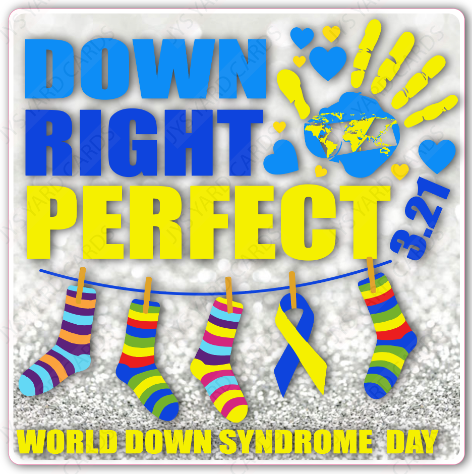 DOWN SYNDROME 2 - Yard Card Signs by JYS International