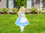 WONDERLAND CHARACTER PROPS - Yard Card Signs by JYS International