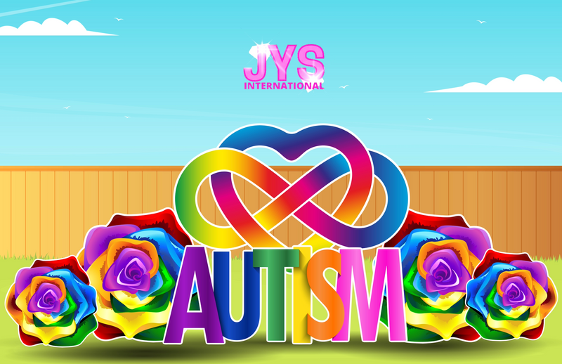 AUTISM INFINITY THEME - Yard Card Signs by JYS International