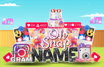 OH SNAP! INSTAGRAM THEME - Yard Card Signs by JYS International