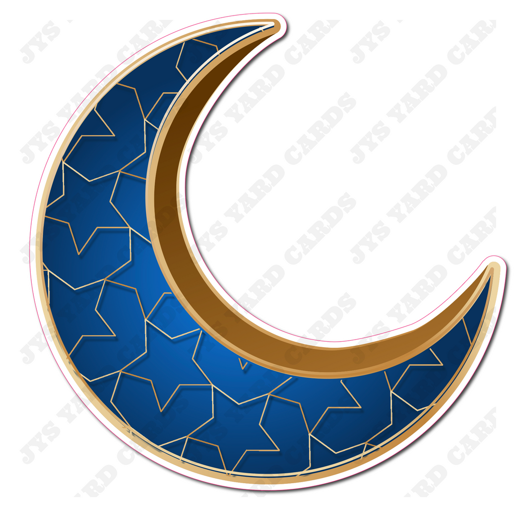 MOON & STARS - Yard Card Signs by JYS International