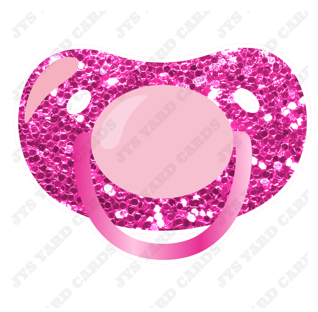 BABY GIRL PACIFIER - Yard Card Signs by JYS International