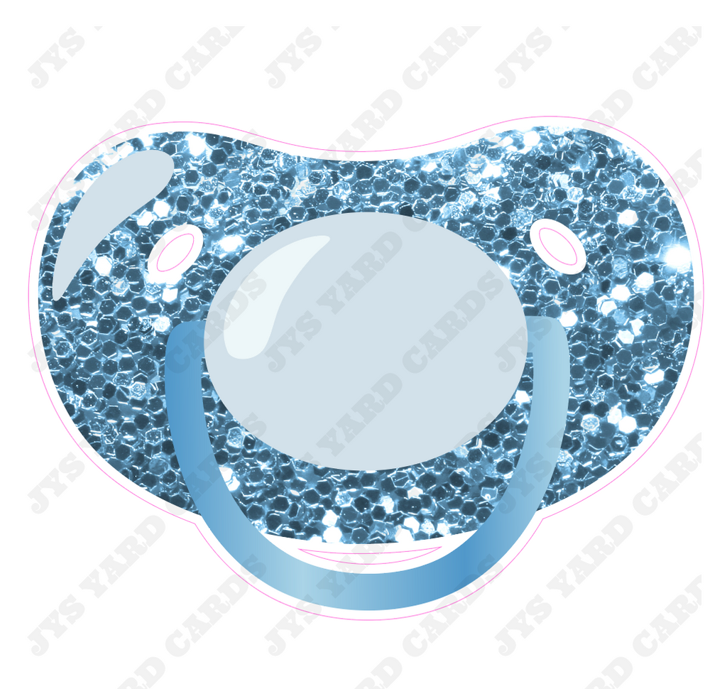 BABY BLUE PACIFIER - Yard Card Signs by JYS International