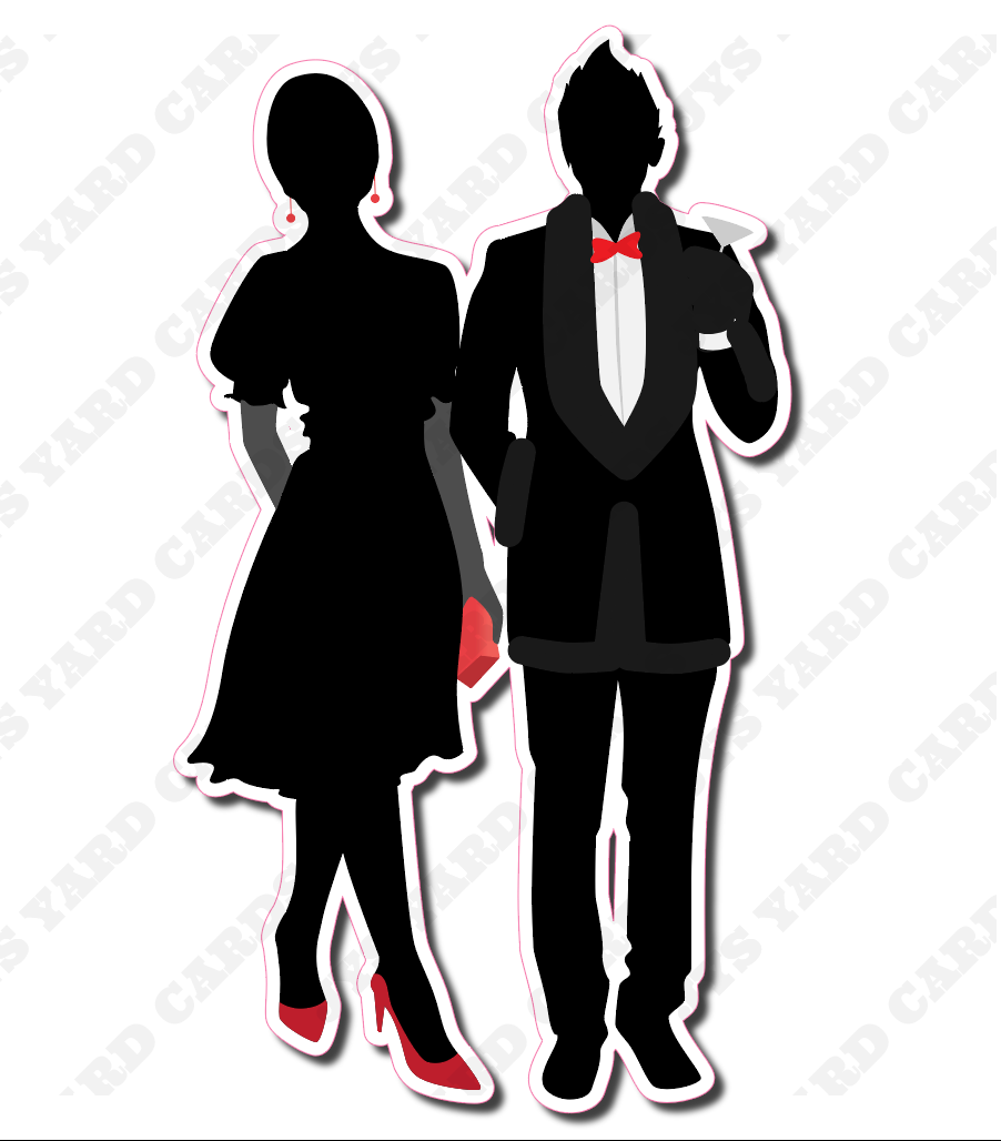 FORMAL DRESS 2 - Yard Card Signs by JYS International