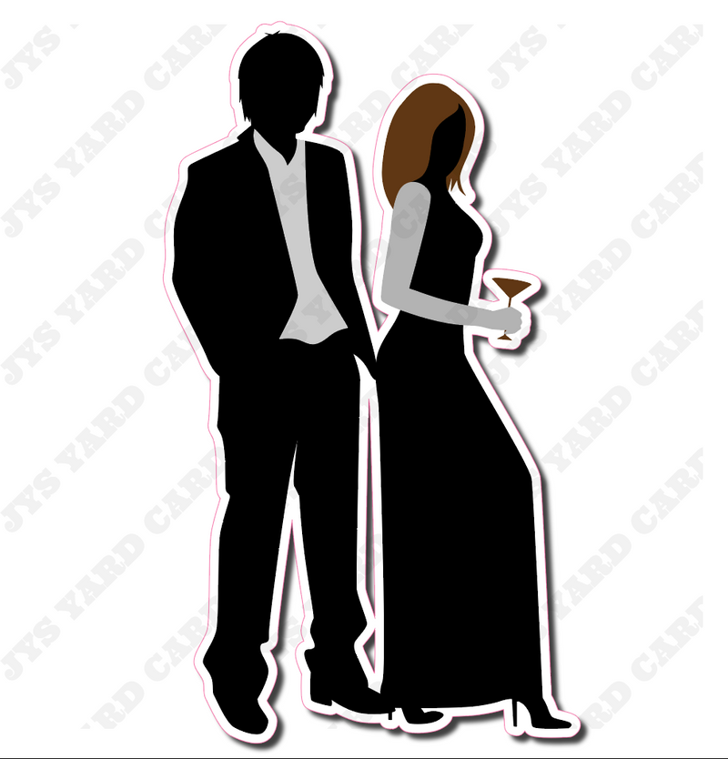 FORMAL DRESS 3 - Yard Card Signs by JYS International