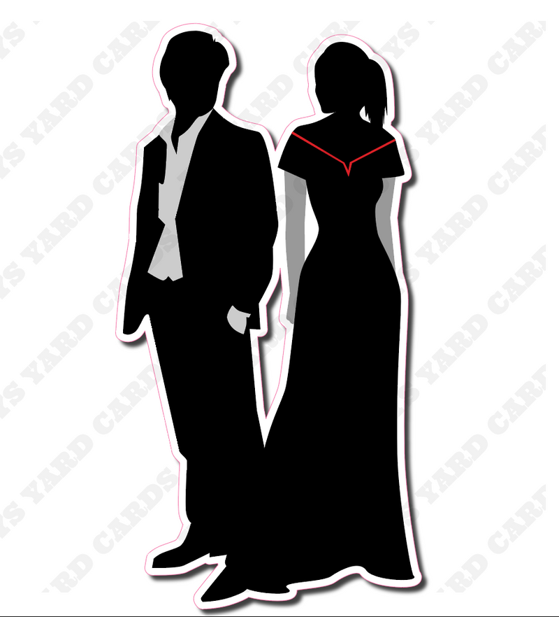 FORMAL DRESS 4 - Yard Card Signs by JYS International