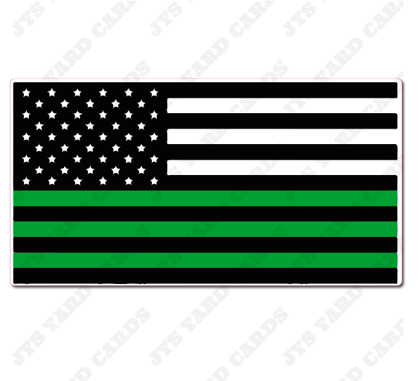 BORDER PATROL 2 - Yard Card Signs by JYS International