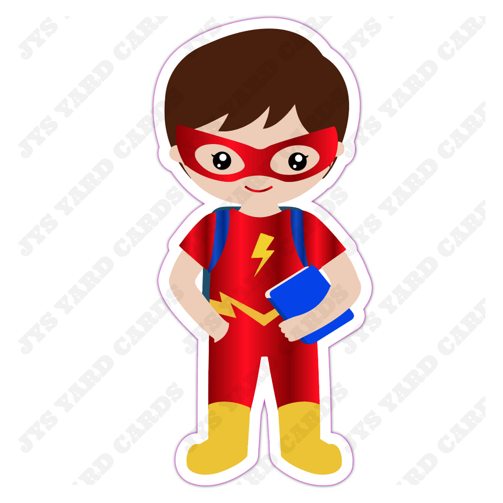 SUPERHERO KID 1 - Yard Card Signs by JYS International