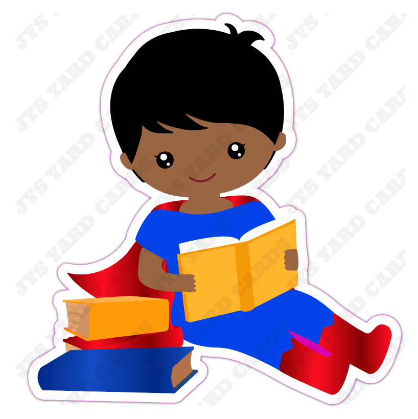 SUPERHERO KID 7 - Yard Card Signs by JYS International