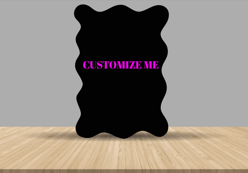 WAVY BACKDROP PANEL: CUSTOMIZE IT