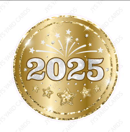 2025 Round Keepsake: Gold