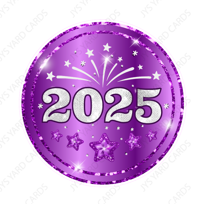 2025 Round Keepsake: Purple