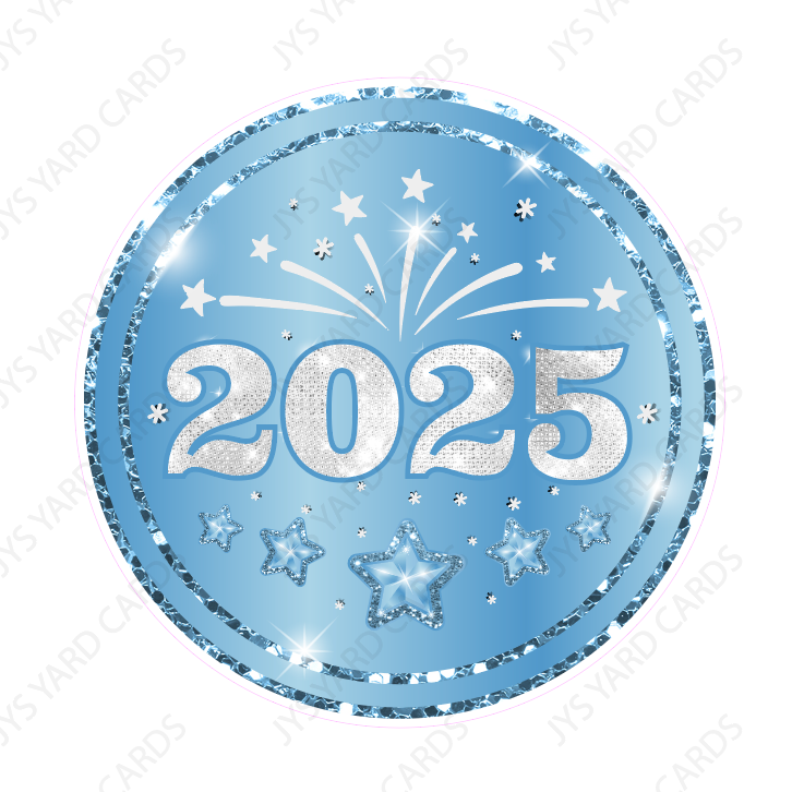 2025 Round Keepsake: Light Blue