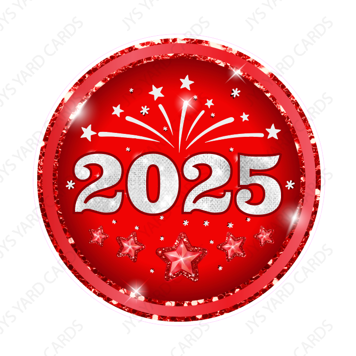 2025 Round Keepsake: Red